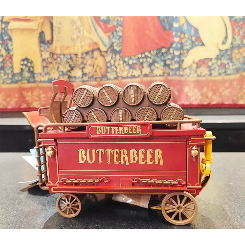 🎀 Beijing Universal Studios Harry Potter “Butterbeer” กล่องเก็บของ / ถังใส่ของ สะพายข้างได้ของแท้💯