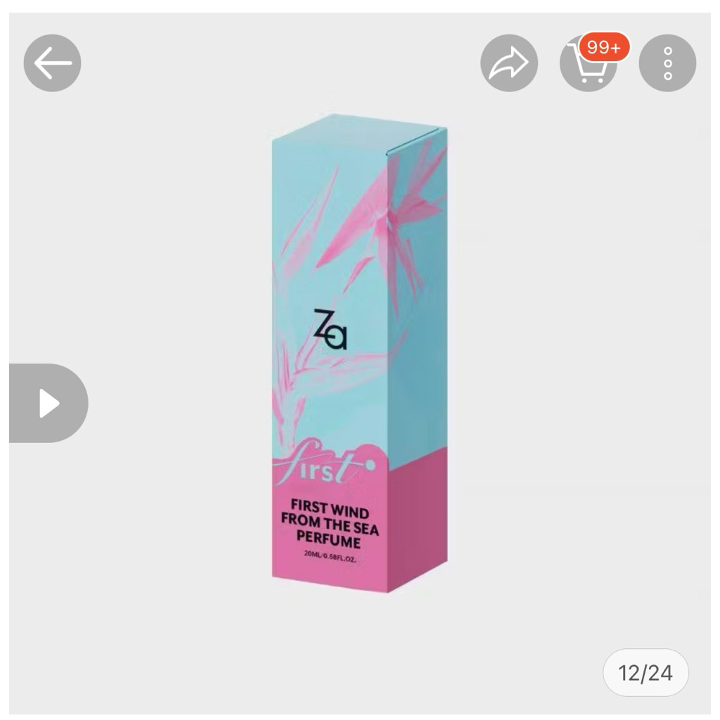 Za FIRST Collection Perfume 20mlส่งต่อน้ำหอมยังไม่ได้ใช้แค่ลองส่งต่อกลิ่นไม่เหมาะกับตัวเอง กลิ่น Fir