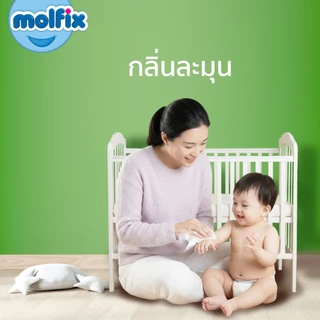 Molfix ทิชชู่เปียก สูตร Natural Hygienic Baby Wipes (ยกลัง 12 ห่อ)