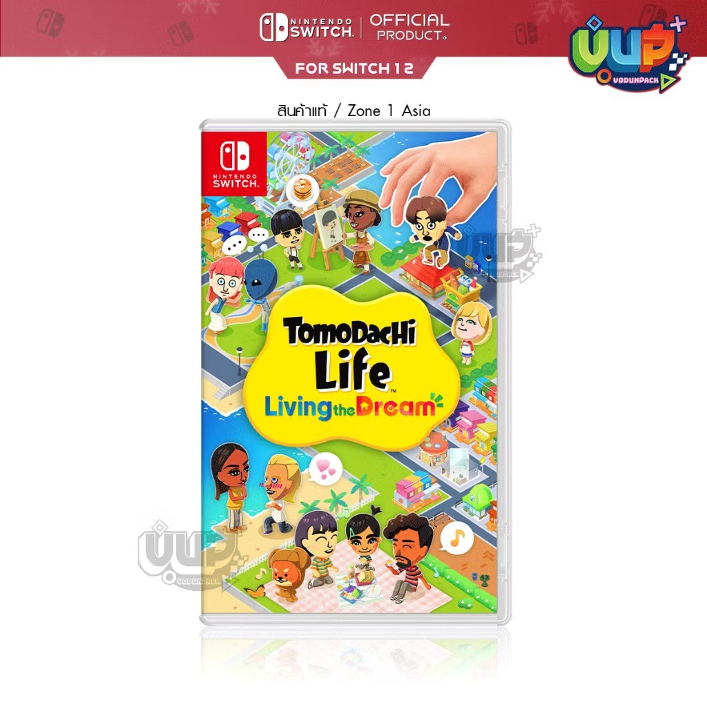 [พรีส่ง 11/6/2026] NSW : Tomodachi Life: Living the Dream Zone US/JP Asia Nintendo Switch