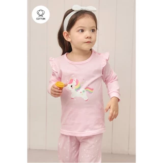 26SS/ชุดนอนเด็กแขนยาวขายาว ผ้า Single Cotton
