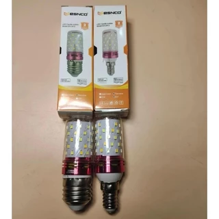 KOVEX หลอดไฟข้าวโพด LED ขั้วE27 ขั้วE14 12W ประหยัดไฟ สีขาว สีวอร์ม สี4000K 3สี เม็ดLED60ดวง