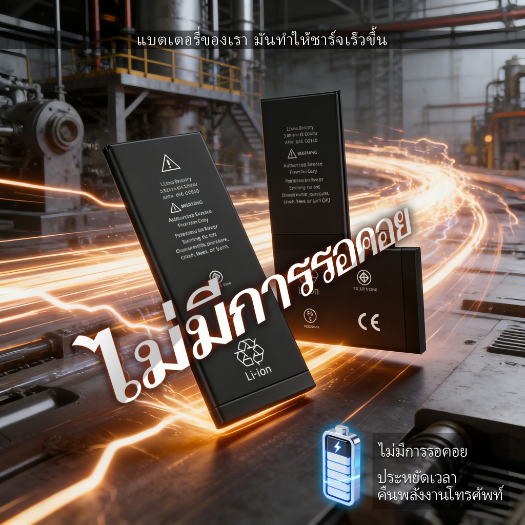 ประกอบด้วยแบตเตอรี่เก็บไฟล์สูง สามารถเชื่อมต่อกับ iPhone 5, 6, 7, 8, X, XS, 11, 12, 13, Plus, Pro, Max และรุ่นอื่นๆ อีกด