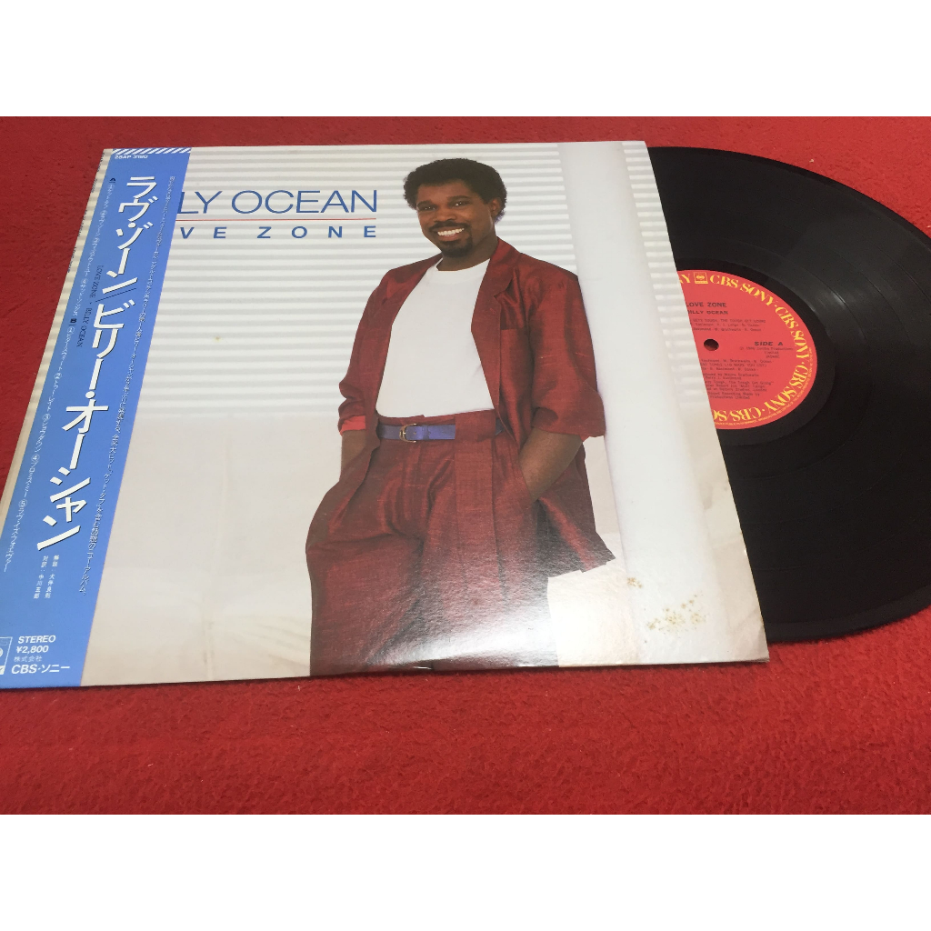 Love Zone - Billy Ocean ขนาด 12 นิ้ว LP ร้าน PinHaiMusic B139