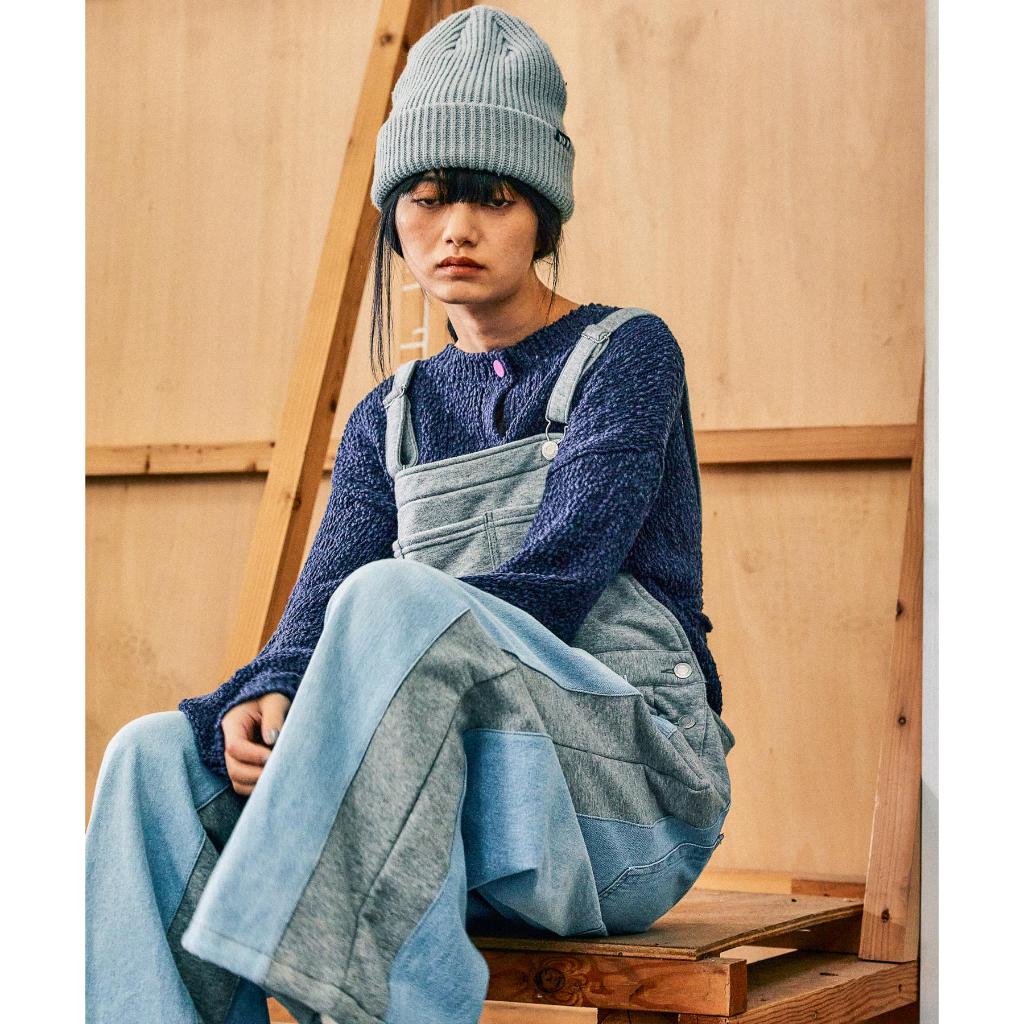 niko and ... [MODE NORM CORE] Denim Patchwork Overalls