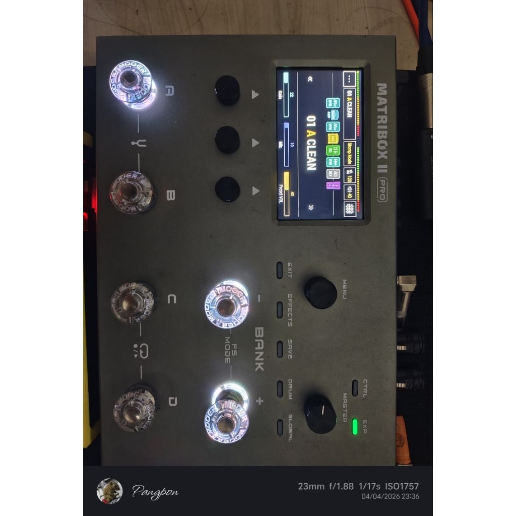 Sonicake Matribox ll pro + Chocolate Plus (ยกให้ไปทั้งบอร์ดเลยครับ ยกเว้น DI BOX กับ ฝาครอบปุ่มสวิทช