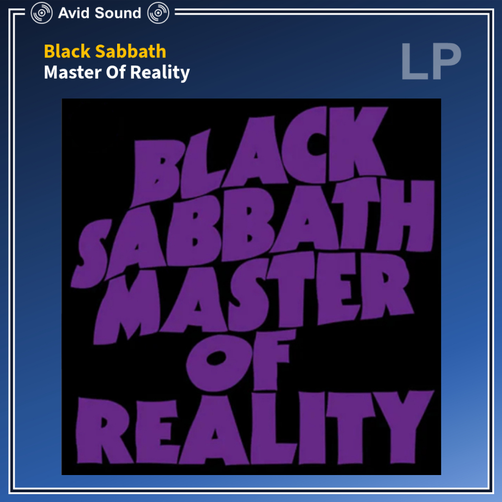 แผ่นเสียง Black Sabbath Master Of Reality ใหม่ ซีล Black Sabbath Vinyl LP