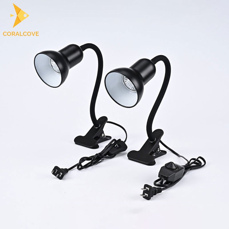 coralcoveshop โคมไฟอาบแดดเต่า หลอด 25/50/75W E27 ปรับได้ 360° กันลื่น