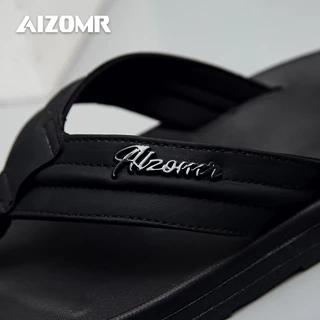 AIZOMR รองเท้าแตะผู้ชาย Flip Flops กันลื่น การรองรับส่วนโค้ง มีให้เลือก 5 สี รุ่น A2251