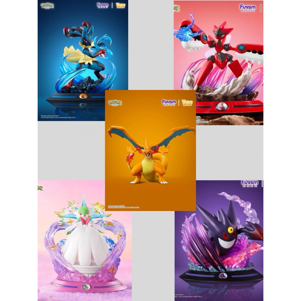 (พร้อมส่ง) ฟิกเกอร์โปเกม่อน ร่างเมก้า จากค่าย FUNISM Pokemon FIGURE ลิขสิทธิ์แท้