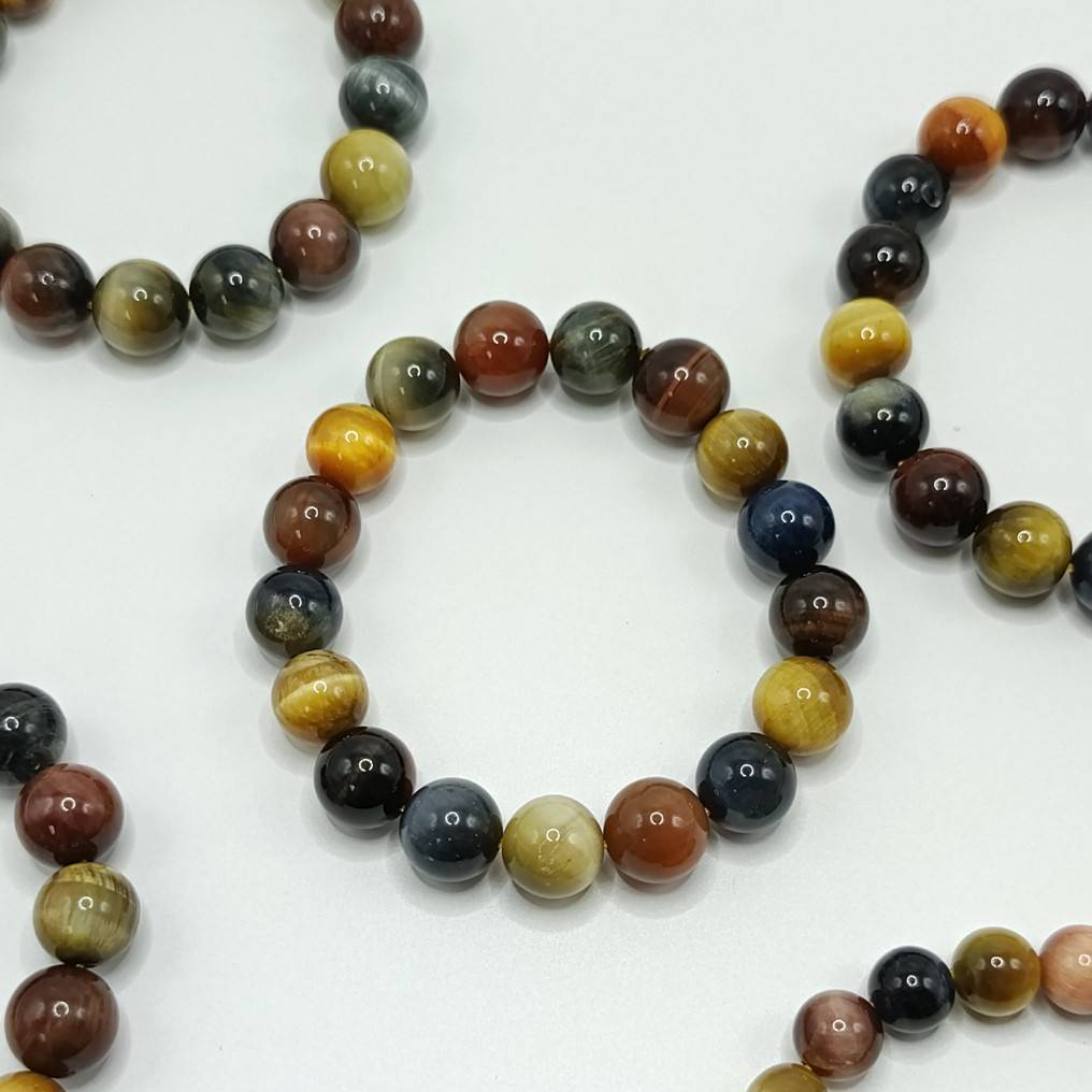 ไทเกอร์อายรวมสี(Tiger’s eye)  3ทหารเสือ