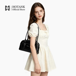 HOTANK กระเป๋าสตรีดีไซน์วินเทจมินิมอล ใช้ได้ทั้งสะพายข้าง หูหิ้ว และสะพายรักแร้