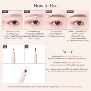 dasique Pro Detail Brow Pencil #เดซีค #ที่เขียนคิ้ว