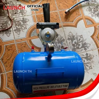 LAUNCH Bazuka Quick ถังระเบิดขอบยาง ถังระเบิดลม สำหรับขึ้นขอบยาง ขนาด 10 ลิตร,20 ลิตร สีน้ำเงิน,ถังสีเหลือง มีเซฟตี้วาล์