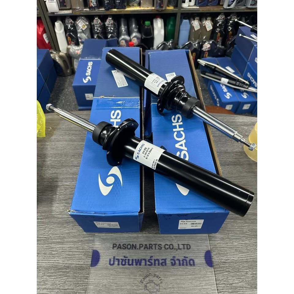 โช๊คอัพหน้า bmw x3 x4 F25 F26 คู่ละ sachs รุ่นไม่ไฟฟ้า