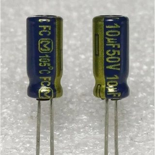 Panasonic FC 10uf 50v capacitor ตัวเก็บประจุ คาปาซิเตอร์