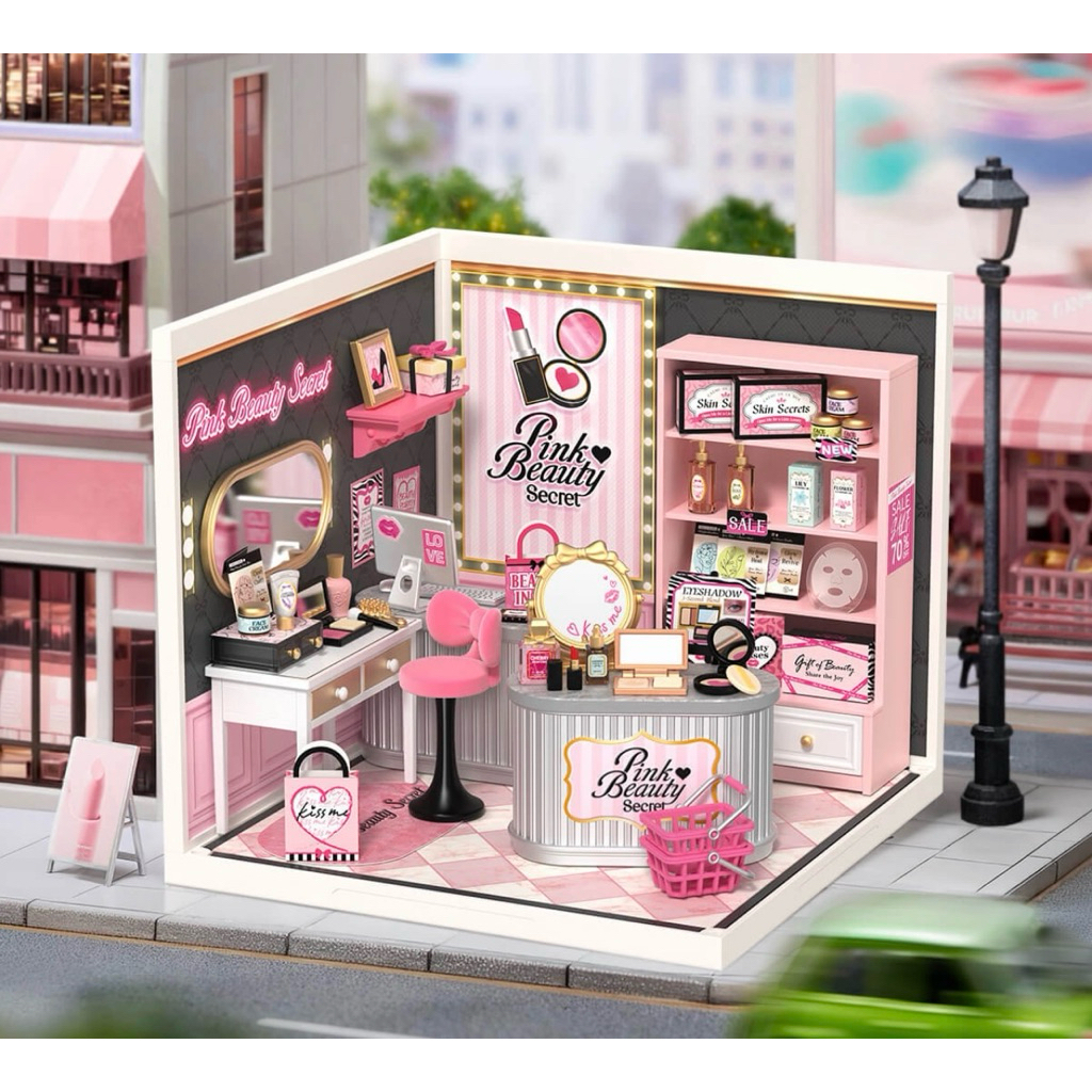 Rolife ของเล่น DIY English version ไม่รวมเซตประตู-หลังคา แบบใหม่!!!!![พร้อมส่ง]