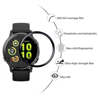 ฟิล์มกันรอย 3D สำหรับ Garmin Vivoactive 5/Vivoactive 6 เคอร์ฟเต็มจอ ใส่ง่าย ไม่มีฟองอากาศ