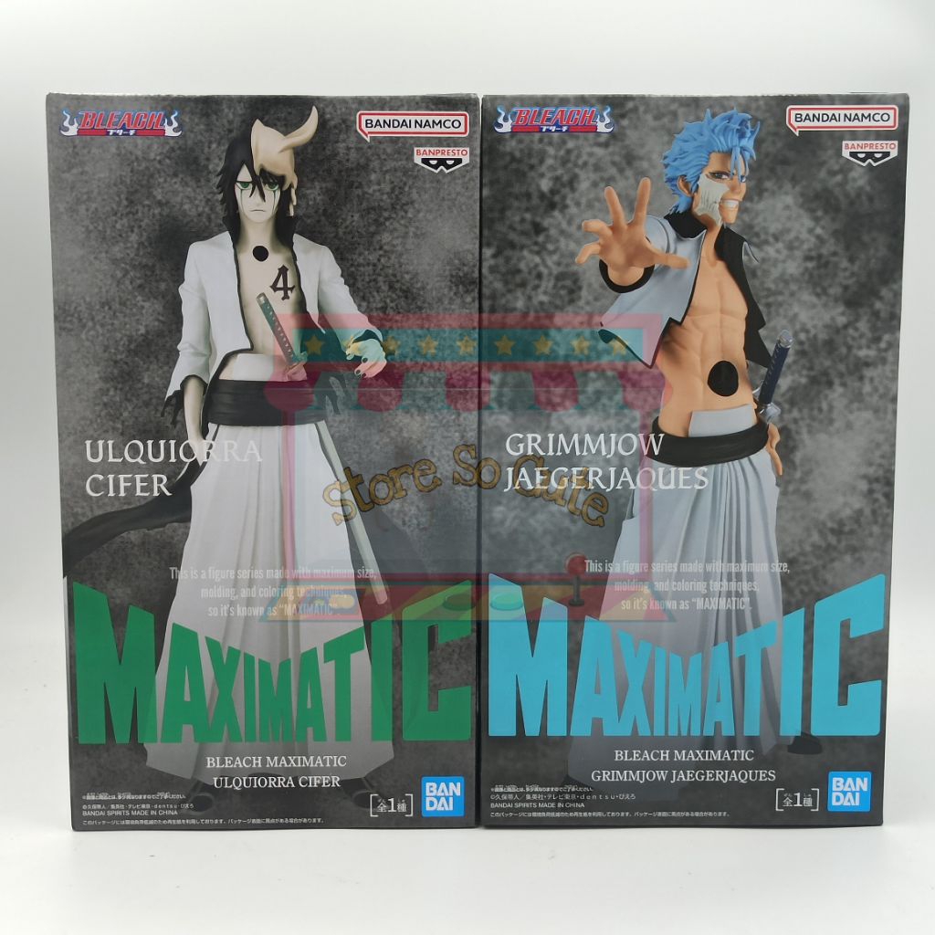 Maximatic Bleach - Ulquiorra Cifer / Grimmjow Jaegerjaquez - งานแท้นำเข้าจากญี่ปุ่น