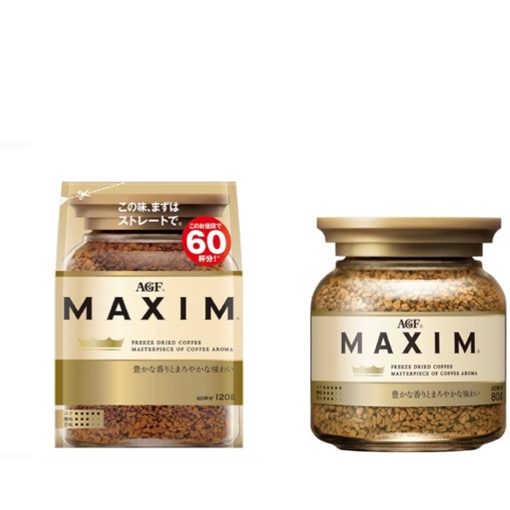 กาแฟ Maxim ถุงรีฟิล สีทอง Maxim Refil สีทอง (เลือกขนาดตอนกดสั่งนะคะ)