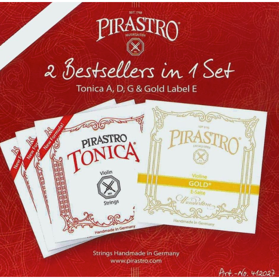 สายไวโอลิน Pirastro Tonica Gold Label