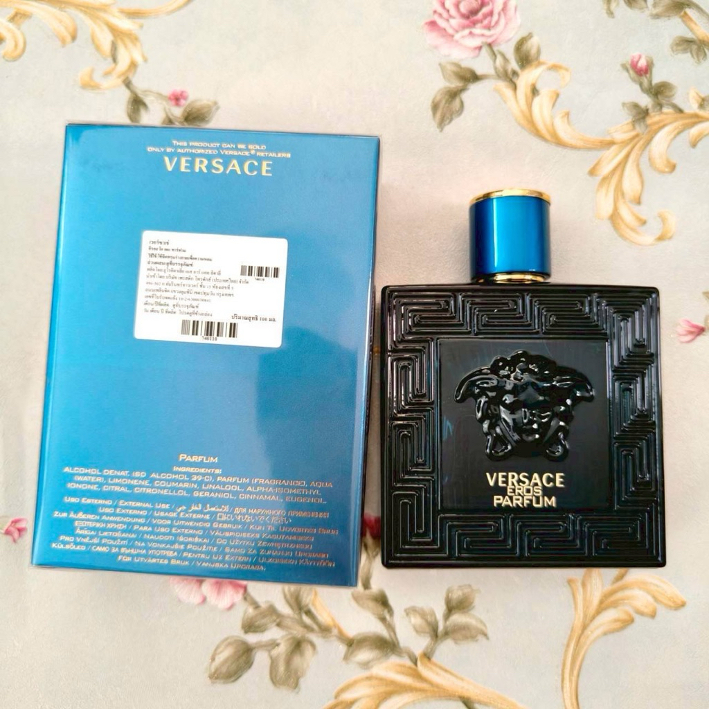 ของแท้ 💯น้ำหอมขายดี✨Eros for men EDT/ Eros Flame EDT /Eros Eau de Parfum 100mlน้ำหอมสำหรับผู้ชายสินค