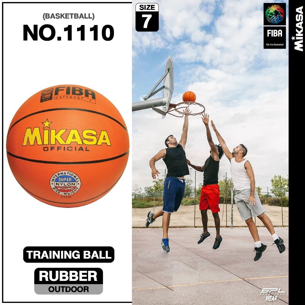 MIKASA มิกาซ่า บาสเก็ตบอลยาง Basketball RB #7 th 1110 FIBA (570)