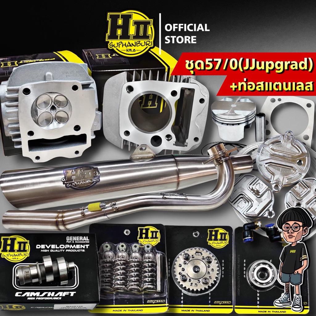 ชุดอะไหล่57/0(4vavle)Upgrad+HIIStainless