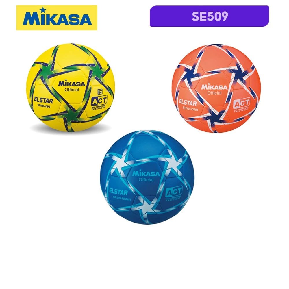 MIKASA Collections มิกาซ่า ฟุตบอลหนังเย็บ Football TPU ch SE509 (690)