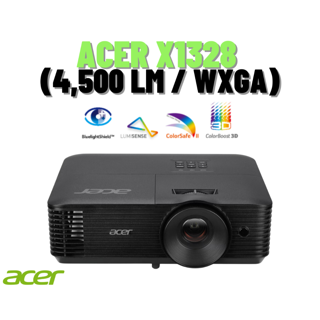 Acer Projector รุ่น X1328 (WXGA 4500 ANSI Lumens)