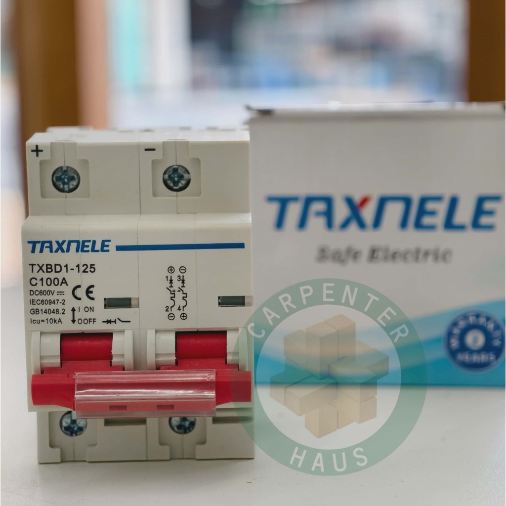DC Breaker แบตเตอรี่ 125A ยี่ห้อ Taxnele