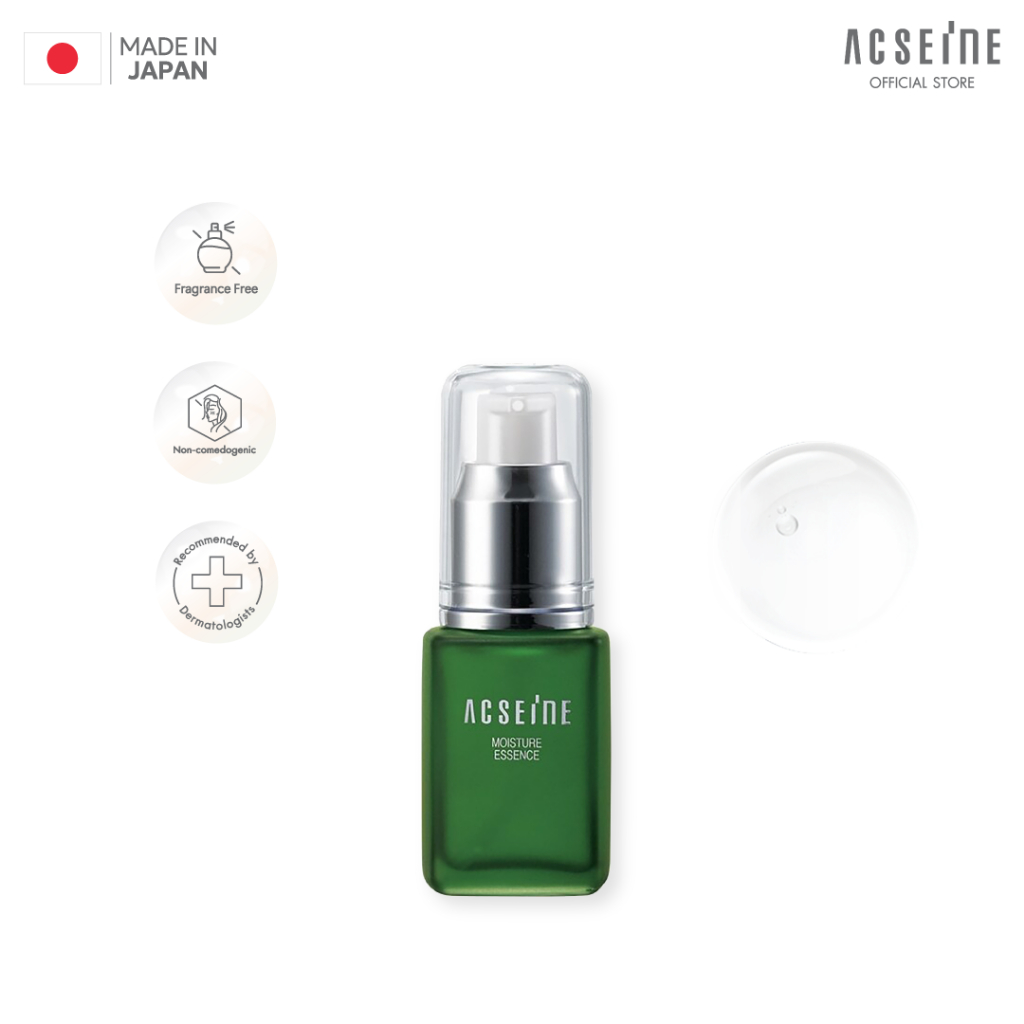 ACSEINE Moisture Essence เอวเซนส์ไฮยารูลอน ช่วยเพิ่มความชุ่มชื้นและความนุ่มลื่นแก่ผิว