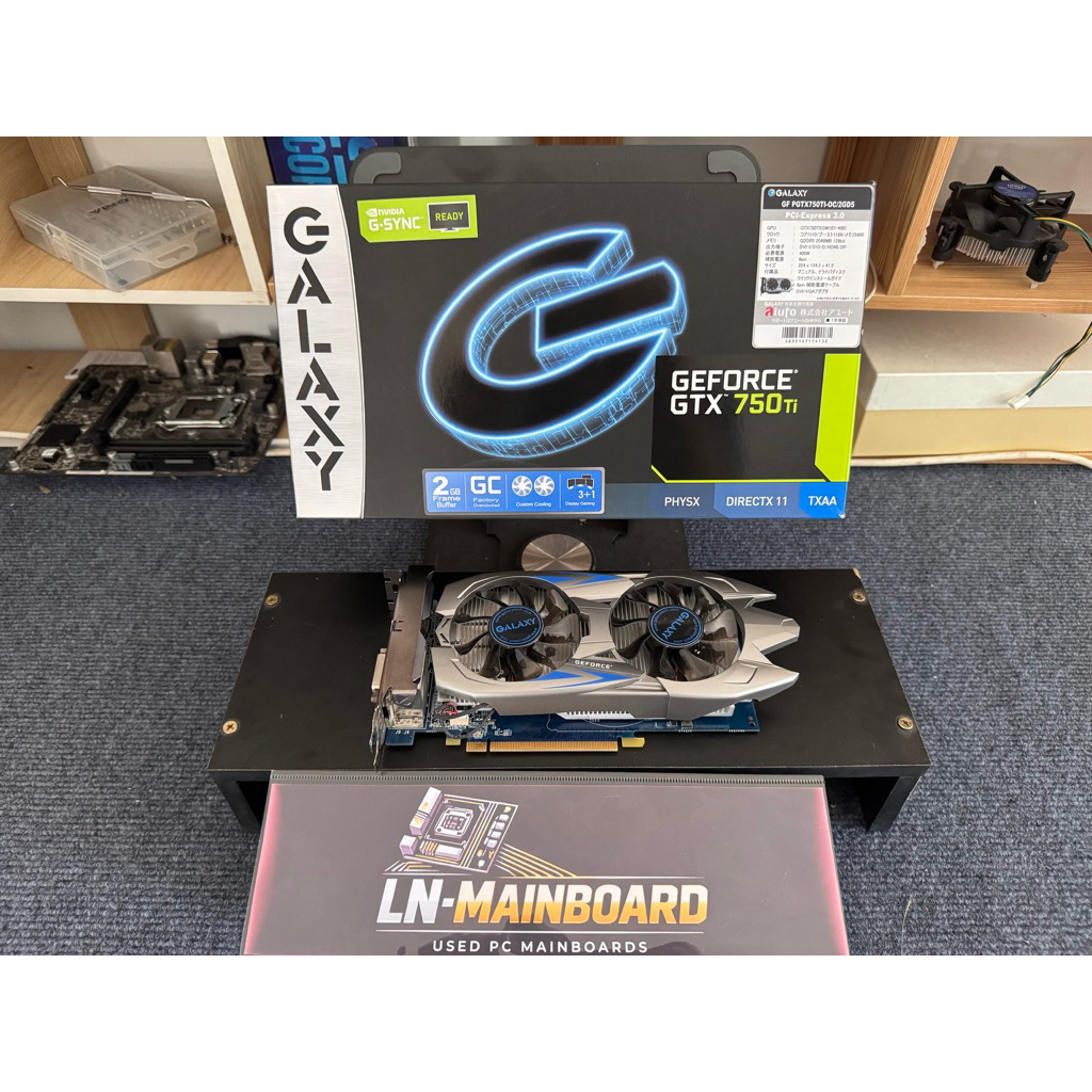 [Graphic Card มือสอง] Galaxy GTX 750 Ti 2GB GDD5 OC