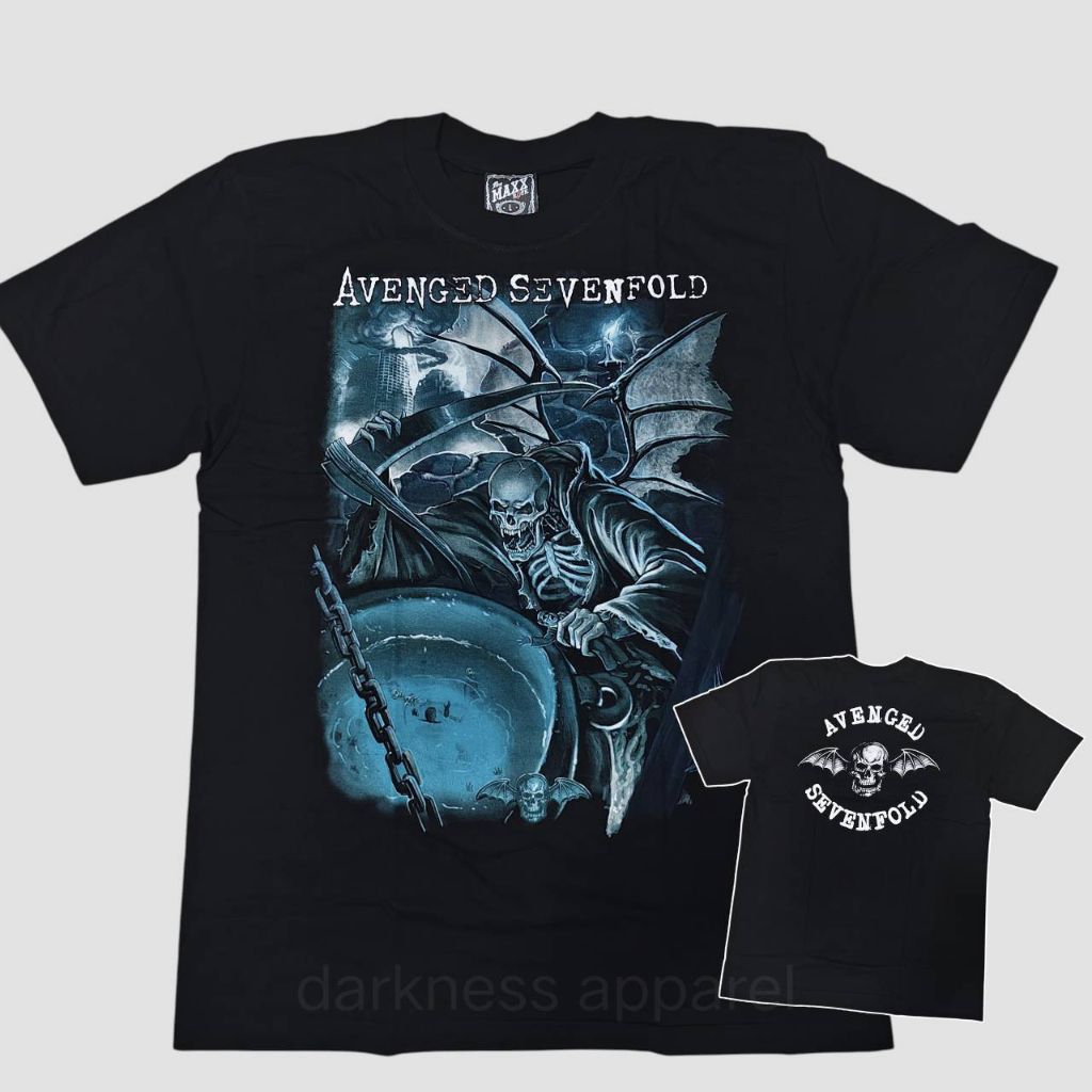 เสื้อยืดวง avenged sevenfold  a7x