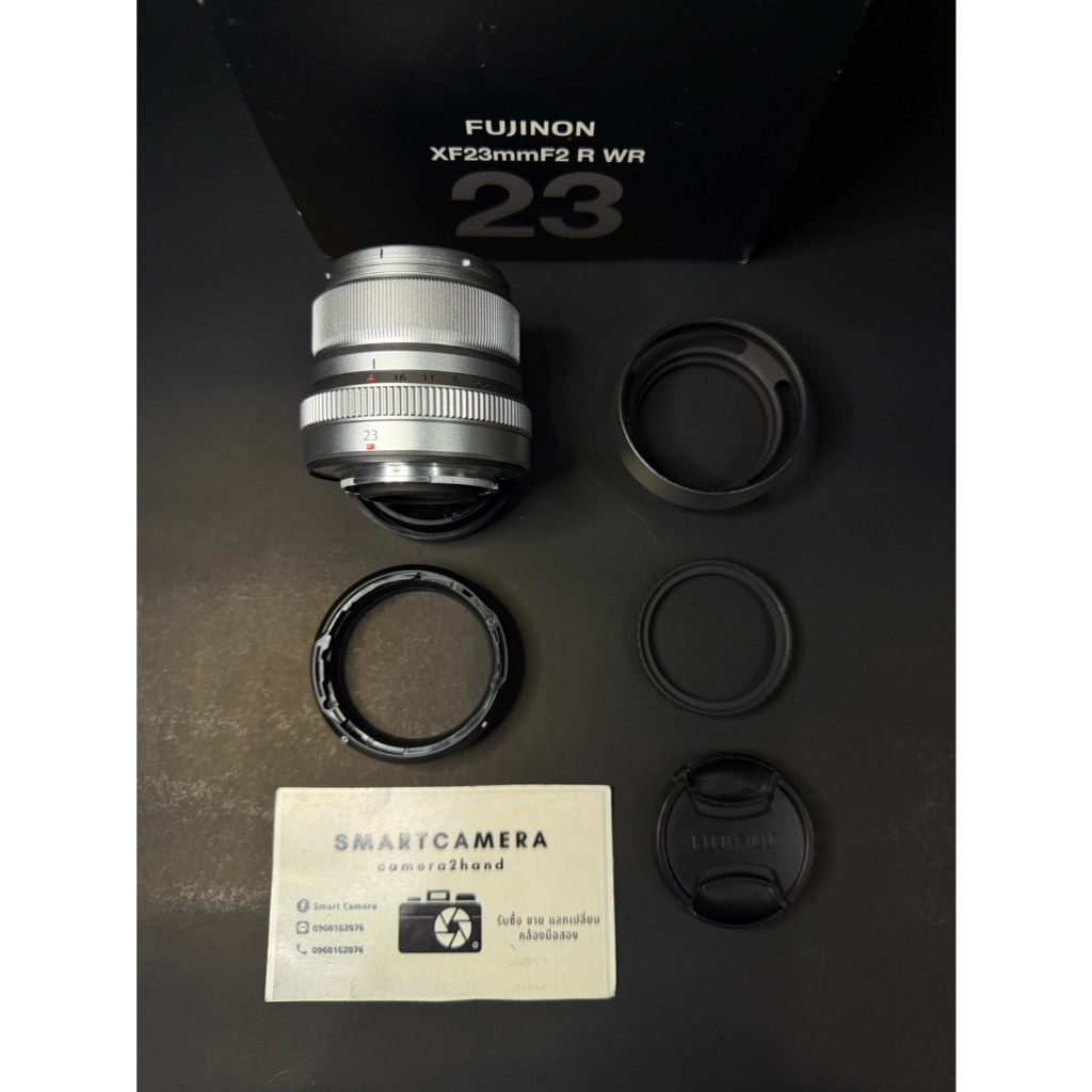 เลนส์ FUJINON XF 23 F2 พร้อมใช้งาน