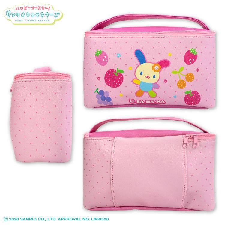 กระเป๋าเครื่องสำอางSanrio รุ่น Usahana ลิขสิทธิ์แท้