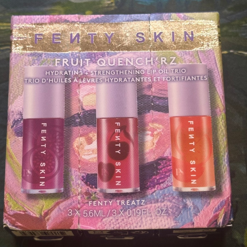 Fenty Skin Fruit Quench'rz Hydrating + Strengthening Lip Oil Trio