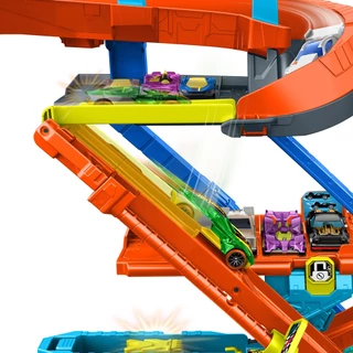 Hot Wheels City Transforming Stunt Garage โรงรถผาดโผนฮอตวีลส์ รุ่นแปลงร่าง JHL94 VN