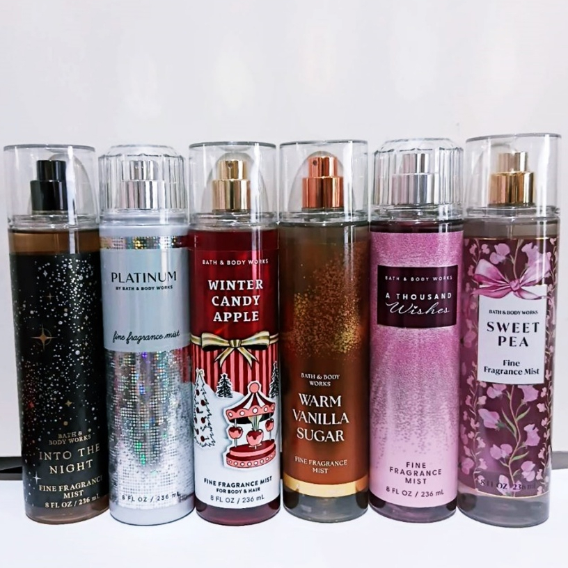 ของแท้ 100% Bath & Body Works Fragrance Mist 236 ml. ของแท้หิ้วจาก shop ค่ะ