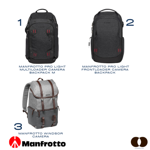 MANFROTTO /Pro Light Multiloader Camera Backpack M /  PRO Light Frontloader Camera Backpack /Windsor