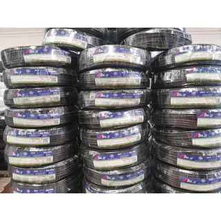 สายไฟ VCT 2X1.5 SQ.MM.มี100เมตร/ม้วน และ 50เมตรให้เลือก สายอ่อนกลมทองแดง เหมาะกับงานเดินสายไฟภายนอก