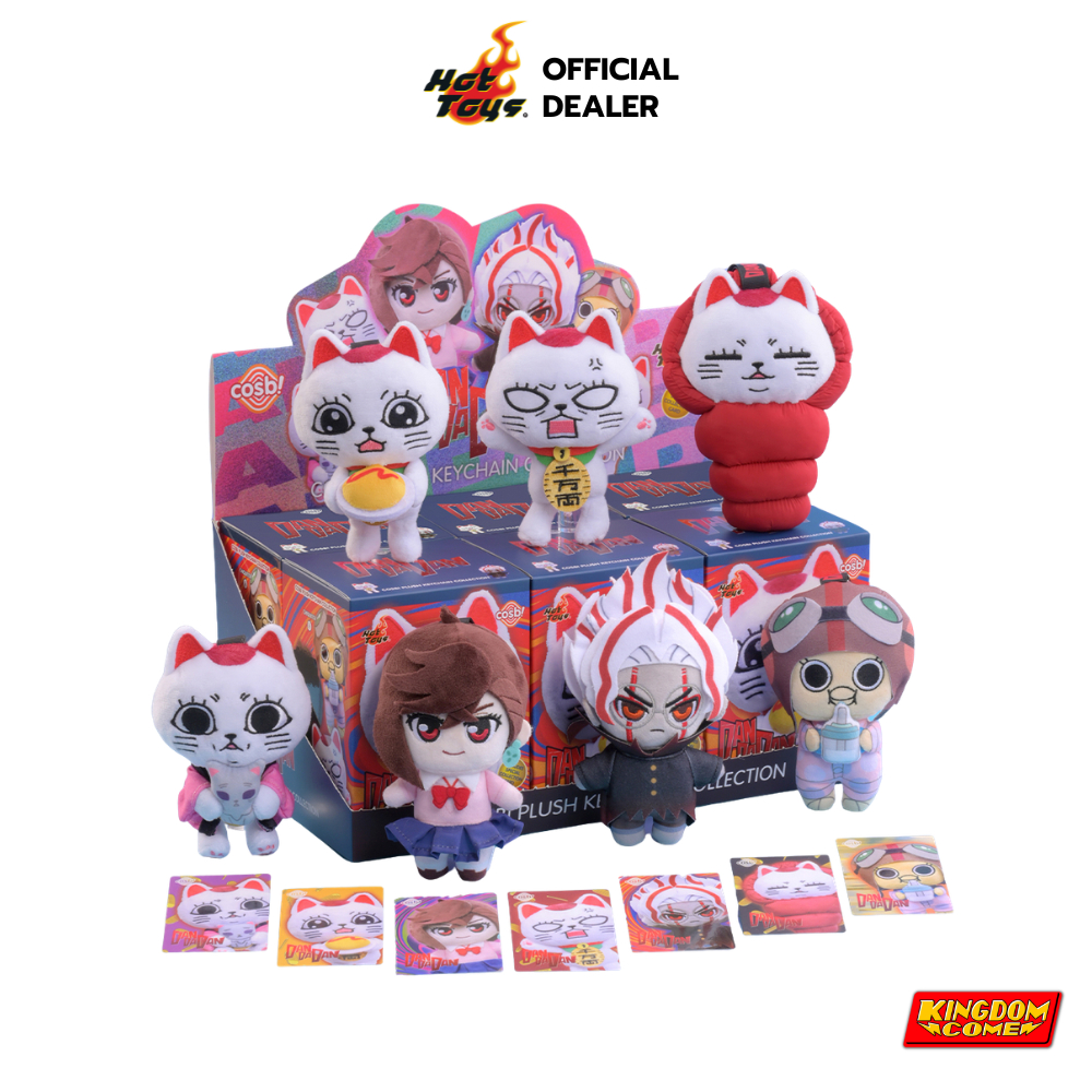 Hot Toys Blind Box ฟิกเกอร์ ของสะสม Cosbi PPLU106N - Dandadan – Dandadan Cosbi Plush Keychain (Set6)