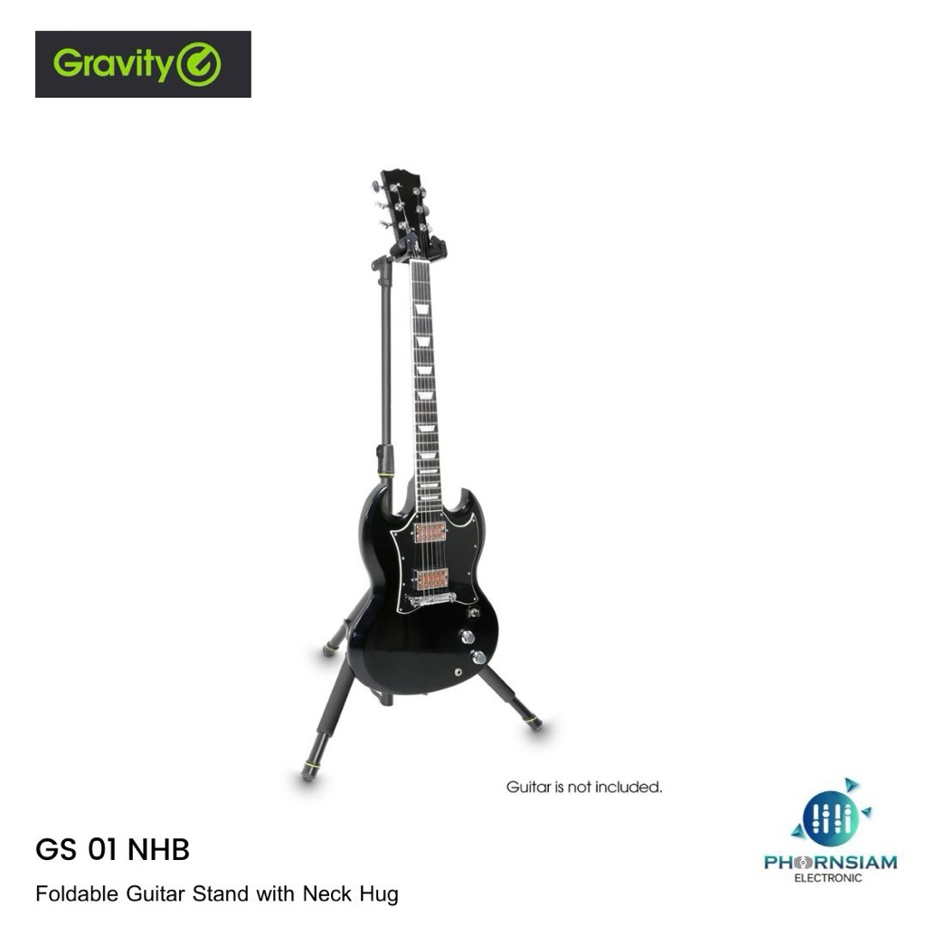 Gravity GS01NHB ขาตั้งกีตาร์ แบบครอบคอ