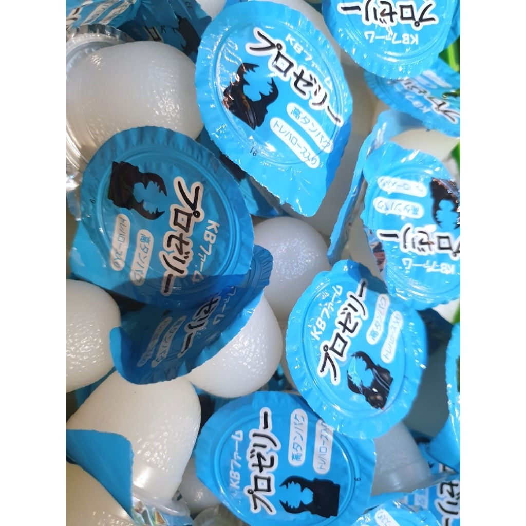 KB JELLY HIGH PROTIEN เจลลี่โปรตีนสูง เจลลี่ด้วง ถุง 10ชิ้น