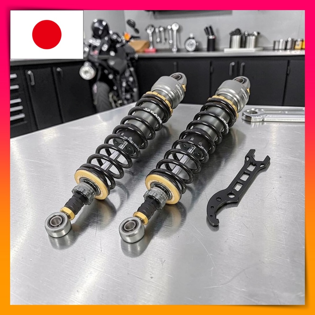 KITACO GEARS Rear Shock Set for Honda GB350 GB350S GB350C NC59 NC64 520-1829100
