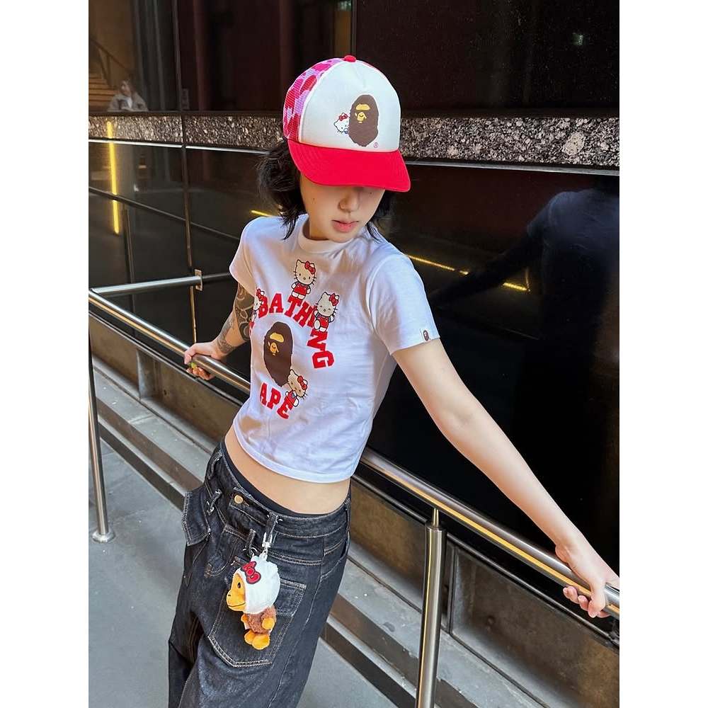 BAPE X KUROMI & HELLO KITTY Keychain🎟️🎀✨