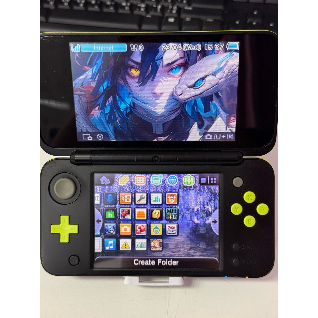 Nintendo  2ds xl แปลงแล้ว เมม32Gb
