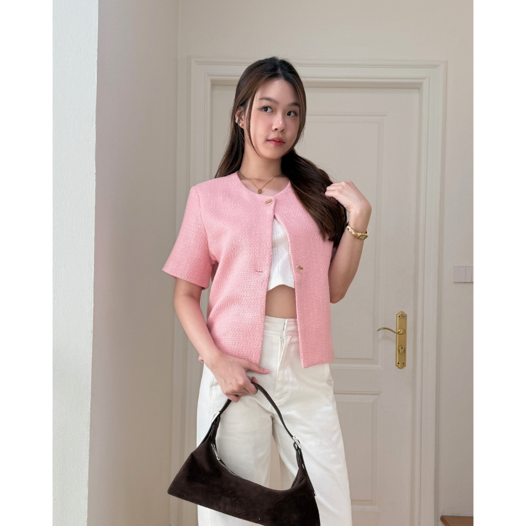Mina Blazer เสื้อเบลเซอร์แขนสั้น  Miladi