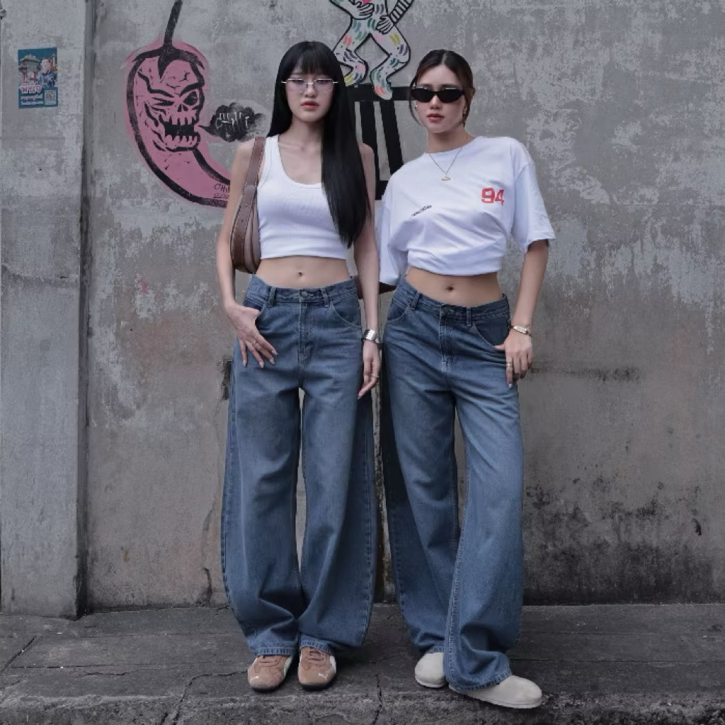 ปล่อยต่อ: BA06 Size L ขาโค้ง Nammon Jeans