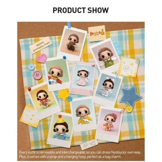 🌟พร้อมส่งจากไทย🖍️ พวงกุญแจ น้องเนียวตะ สุดน่ารัก แท้💯 Nyota Where Moments Meet Series Plush Doll 💯💯